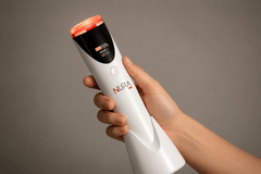 Premium beauty treatment device with red light skin therapy